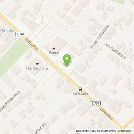 Standortübersicht der Tankstelle JET MINDEN STIFTSALLEE 64-66 in 32425 MINDEN