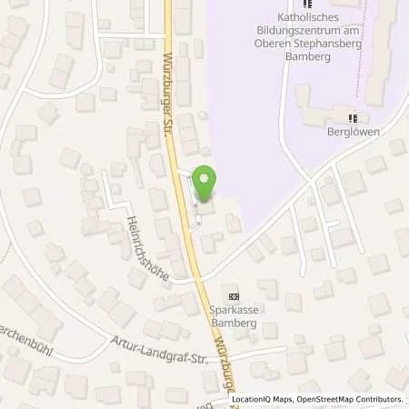 Standortübersicht der Tankstelle Pinoil in 96049 Bamberg