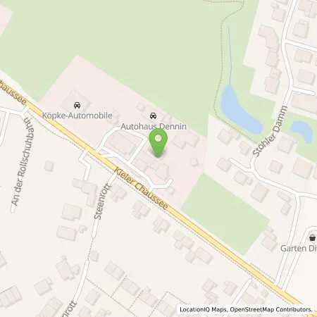 Standortübersicht der Tankstelle Shell Gettorf Kieler Chaussee 55 in 24214 Gettorf