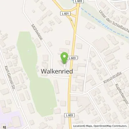 Standortübersicht der Tankstelle Walkenried, Harzstr. 20 in 37445 Walkenried