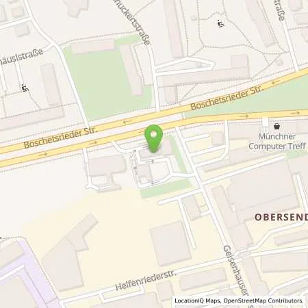 Standortübersicht der Tankstelle Aral Tankstelle in 81379 München