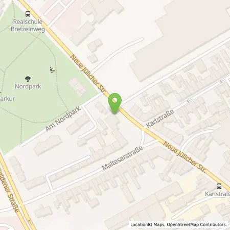 Standortübersicht der Tankstelle TotalEnergies Dueren in 52353 Dueren