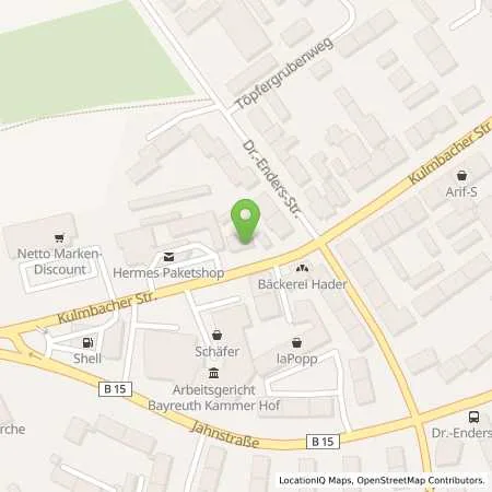 Standortübersicht der Tankstelle Akdogan Mustafa in 95030 Hof