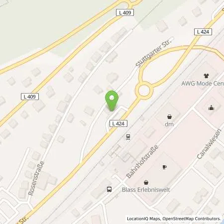 Standortübersicht der Tankstelle Aral Tankstelle in 72172 Sulz