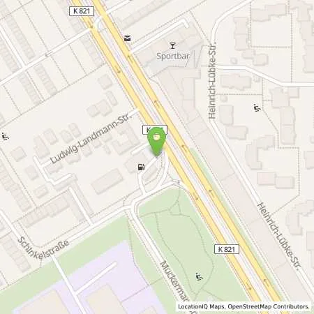 Standortübersicht der Tankstelle Aral Tankstelle in 60488 Frankfurt