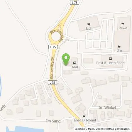 Standortübersicht der Tankstelle Aral Tankstelle in 77694 Kehl