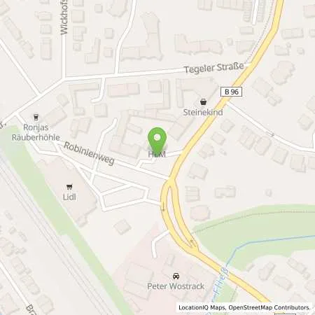 Standortübersicht der Tankstelle Berlin, Berliner Str. 140 in 13467 Berlin