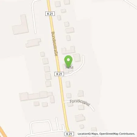 Standortübersicht der Tankstelle Kummerfeld, Bundesstr. 32 in 25495 Kummerfeld