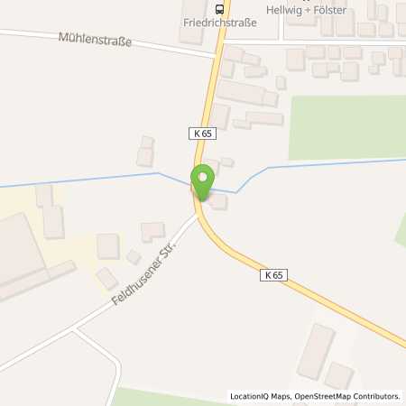 Standortübersicht der Benzin-Super-Diesel Tankstelle: Kellinghusen in 25548, Kellinghusen