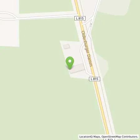 Standortübersicht der Tankstelle Esso Tankstelle in 26452 SANDE