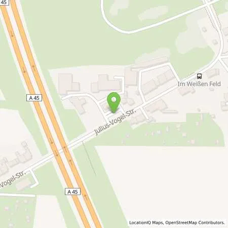 Standortübersicht der Tankstelle Dortmund, Julius-Vogel-Str. 28 in 44149 Dortmund