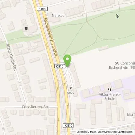 Standortübersicht der Tankstelle Shell Frankfurt Am Main Eschersheimer Landstr. 328 in 60320 Frankfurt Am Main