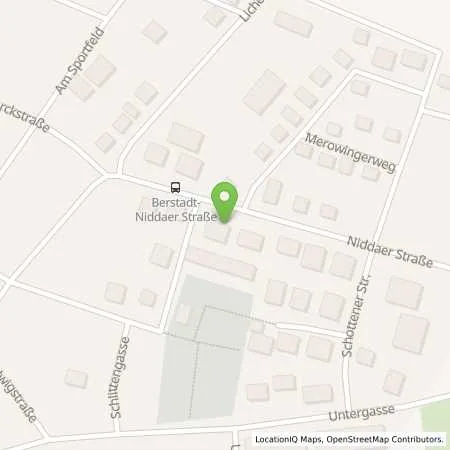 Standortübersicht der Tankstelle AVIA Xpress in 61200 Wölfersheim (Berstadt)