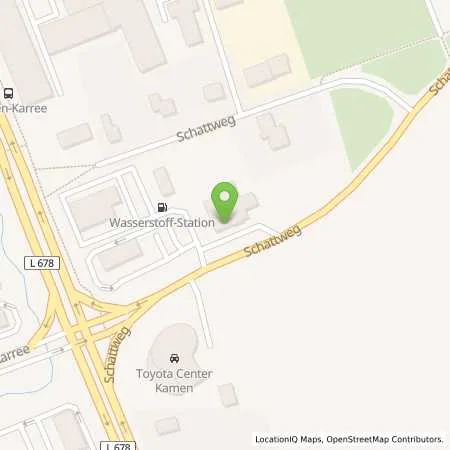 Standortübersicht der Tankstelle Fricke in 59174 Kamen