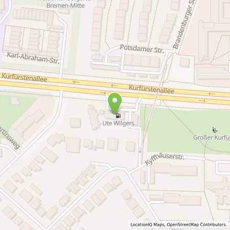 Standortübersicht der Benzin-Super-Diesel Tankstelle: Esso Tankstelle in 28329, BREMEN