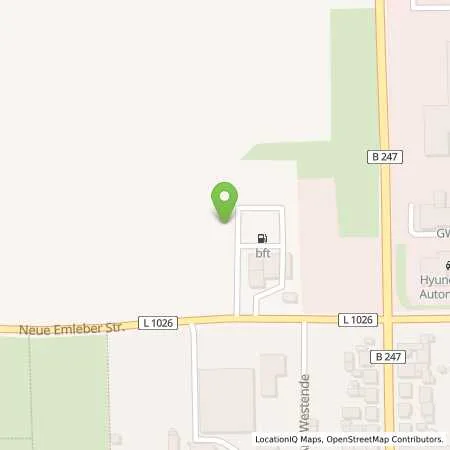 Standortübersicht der Tankstelle bft-Tankstelle Köllmer in 99869 Schwabhausen