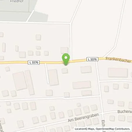 Standortübersicht der Tankstelle Stunz GmbH am Aartalsee in 35644 Hohenahr