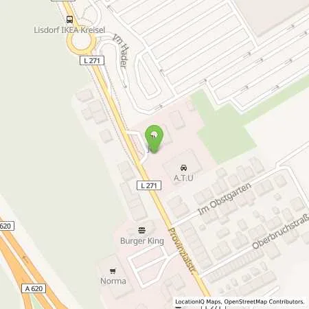 Standortübersicht der Tankstelle JET SAARLOUIS PROVINZIALSTRASSE 169 A in 66740 SAARLOUIS