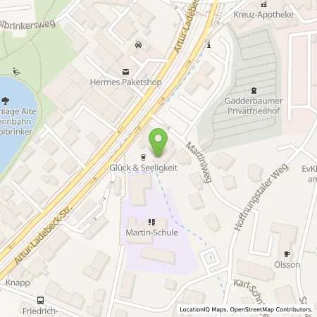 Standortübersicht der Tankstelle Shell Bielefeld Artur-Ladebeck-Str. 59 in 33617 Bielefeld