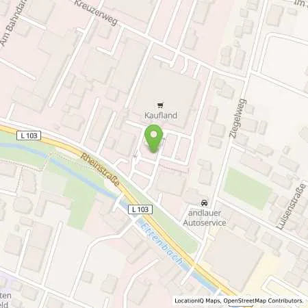 Standortübersicht der Tankstelle Supermarkt-Tankstelle ETTENHEIM AM BAHNDAMM in 77955 ETTENHEIM