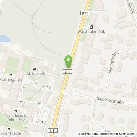 Standortübersicht der Tankstelle Supermarkt-Tankstelle PULLACH WOLFRATSHAUSER STR. 110 in 82049 PULLACH