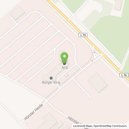 Standortübersicht der Benzin-Super-Diesel Tankstelle: Aral Tankstelle in 49434, Neuenkirchen