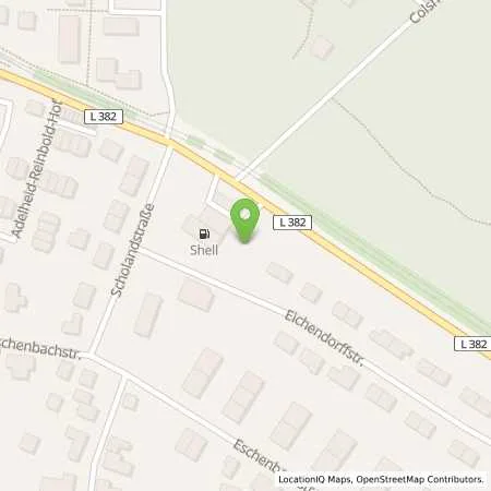 Standortübersicht der Tankstelle Shell Hannover Buchholzer Str. 77 in 30629 Hannover