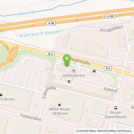 Standortübersicht der Tankstelle Shell Binzen An Der B 3 3 in 79589 Binzen