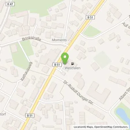 Standortübersicht der Tankstelle Klaus Brüggemann in 49406 Barnstorf