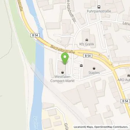 Standortübersicht der Tankstelle Matthias Stickdorn in 58089 Hagen