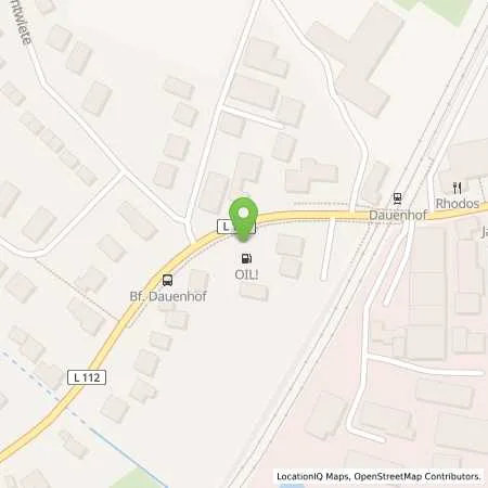 Standortübersicht der Tankstelle OIL! Tankstelle Westerhorn in 25364 Westerhorn