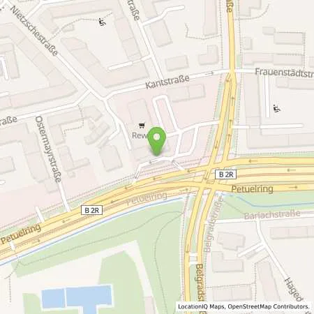 Standortübersicht der Tankstelle TotalEnergies Muenchen in 80807 Muenchen