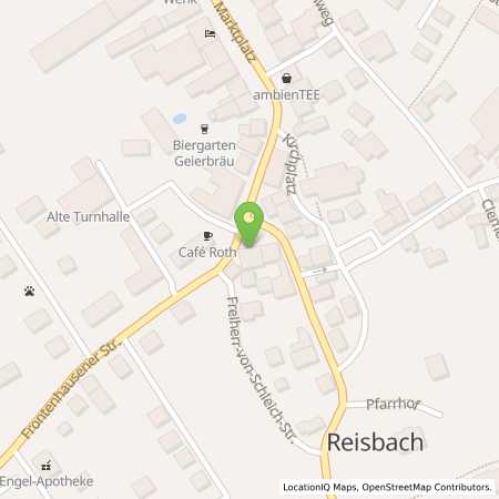 Standortübersicht der Benzin-Super-Diesel Tankstelle: AHR Tankstellen GmbH Station Reisbach in 94419, Reisbach