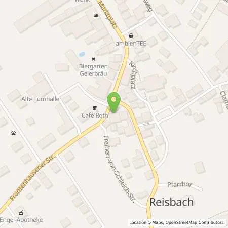 Standortübersicht der Tankstelle AHR Tankstellen GmbH Station Reisbach in 94419 Reisbach