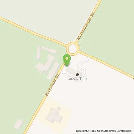 Standortübersicht der Tankstelle Bft Lauchhammer Bockwitzerstr. 74 in 01979 Lauchhammer