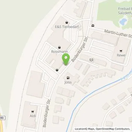 Standortübersicht der Tankstelle Joiss in 31162 Bad Salzdetfurth