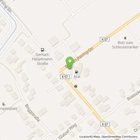 Standortübersicht der Tankstelle Aral Tankstelle in 26802 Moormerland