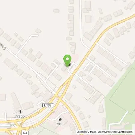 Standortübersicht der Tankstelle Tramin Tankstelle in 45481 Muelheim an der Ruhr