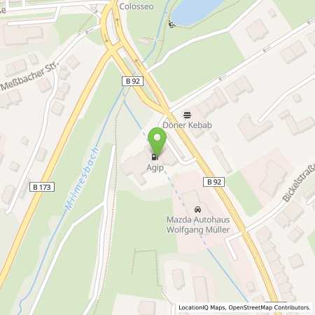 Standortübersicht der Benzin-Super-Diesel Tankstelle: PLAUEN - OELSNITZER STR.10-12 in 08527, Plauen