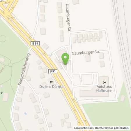 Standortübersicht der Tankstelle TotalEnergies Merseburg in 06217 Merseburg