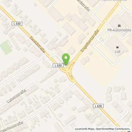 Standortübersicht der Tankstelle Aral Tankstelle in 45892 Gelsenkirchen