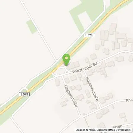 Standortübersicht der Tankstelle DBV-Tankstelle Müller in 97950 Großrinderfeld (Gerc)