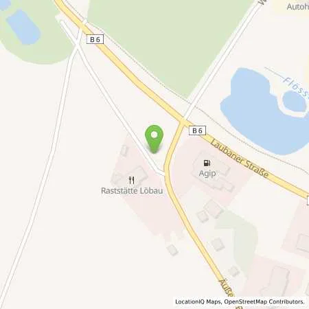 Standortübersicht der Tankstelle LOEBAU - AEUSSERE BAUTZENER STR.38 in 02708 Loebau