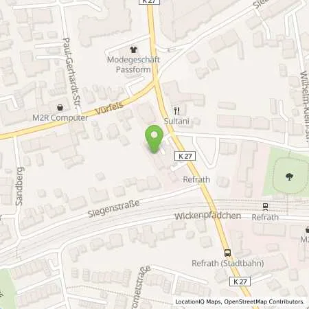 Standortübersicht der Tankstelle Esso Tankstelle in 51427 BERGISCH GLADBACH