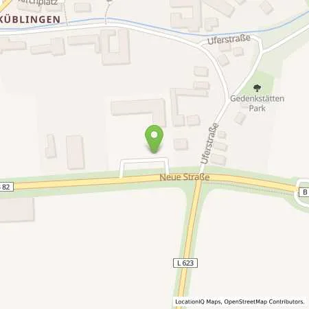 Standortübersicht der Tankstelle AGRAVIS Niedersachsen Süd GmbH in 38170 Schöppenstedt