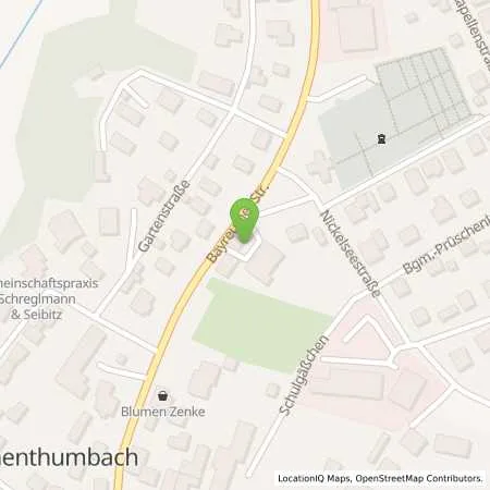 Standortübersicht der Tankstelle AVIA Tankstelle in 91281 Kirchenthumbach