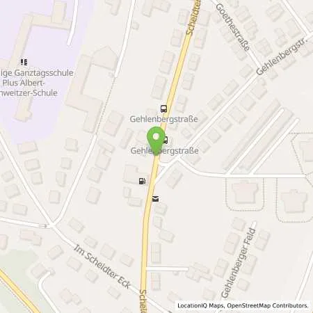 Standortübersicht der Tankstelle SAARBRUECKEN(DUDW.) - SCHEIDTER STR in 66125 Saarbruecken (Dudw.)