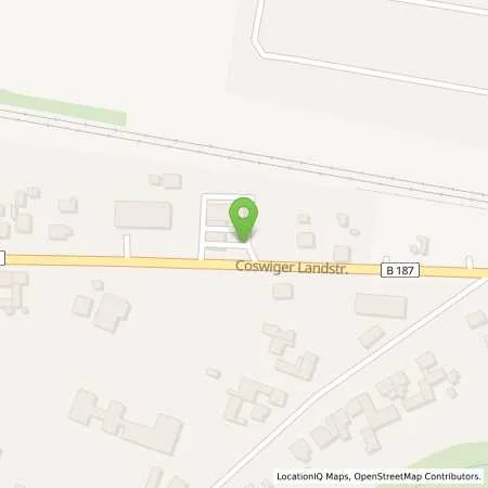 Standortübersicht der Tankstelle SB Lutherstadt Wittenberg Coswiger Landstr. 37 in 06886 Lutherstadt Wittenberg