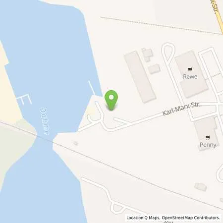 Standortübersicht der Tankstelle Lutra Gmbh Landtankstelle in 15713 Königs Wusterhausen (Niederlehme)