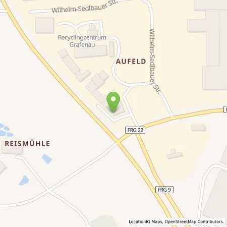 Standortübersicht der Tankstelle Shell Grafenau Wilhelm-Sedlbauer-Str. 1 in 94481 Grafenau